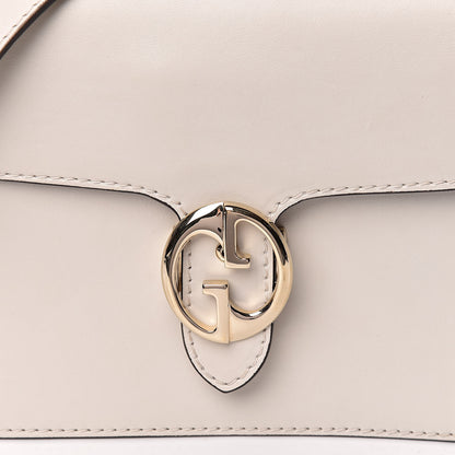 Gucci Calfskin Medium 1973 Shoulder Flap Bag Ivory 9 of 23