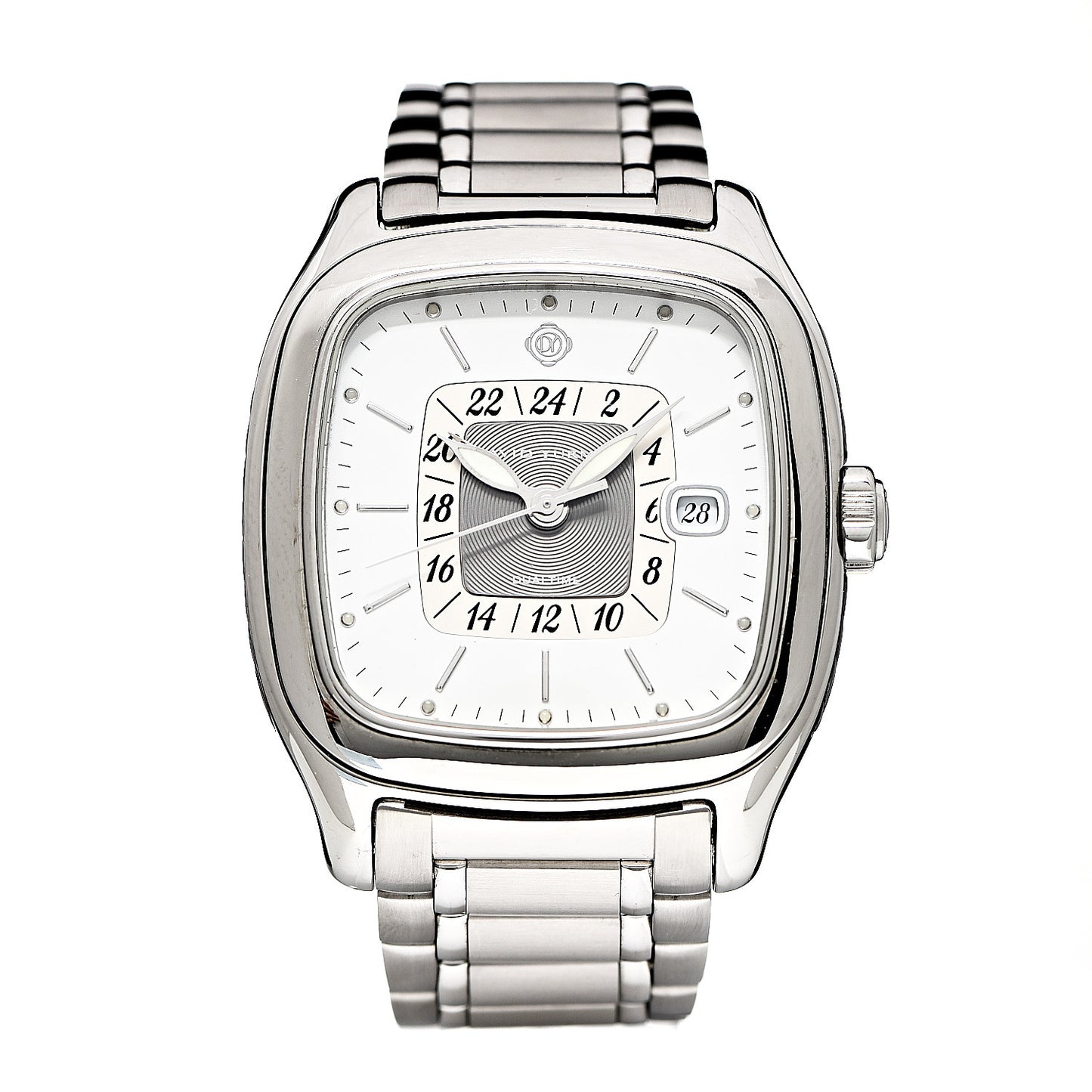 Stainless Steel 41mm Thoroughbred GMT Automatic Watch