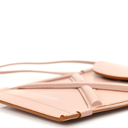 Alexander McQueen Calfskin The Curve Micro Crossbody Pouch Bag Pink 9 of 12
