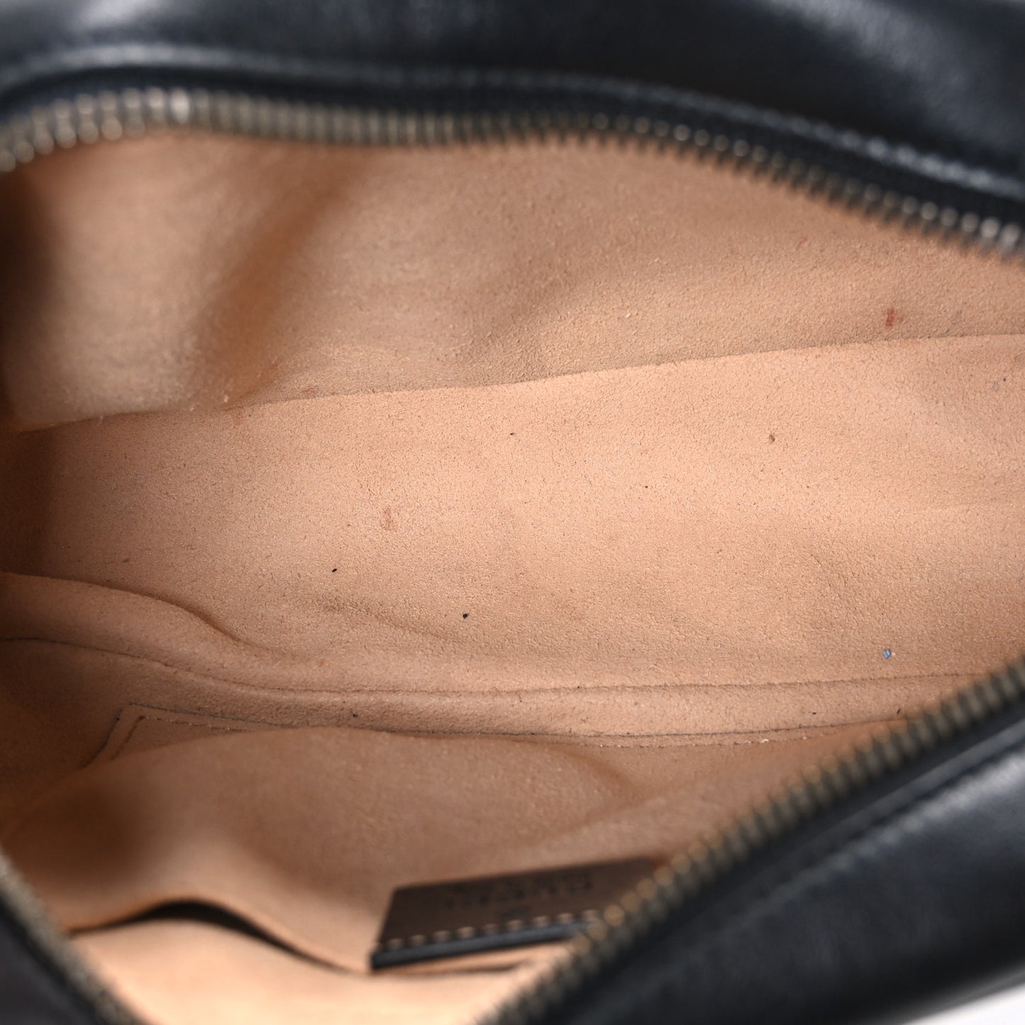 Calfskin Matelasse Small GG Marmont Chain Shoulder Bag Black