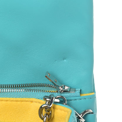 Louis Vuitton Lambskin Embossed Monogram Vuittamins Pochette Coussin Menthe Jaune 5 of 5