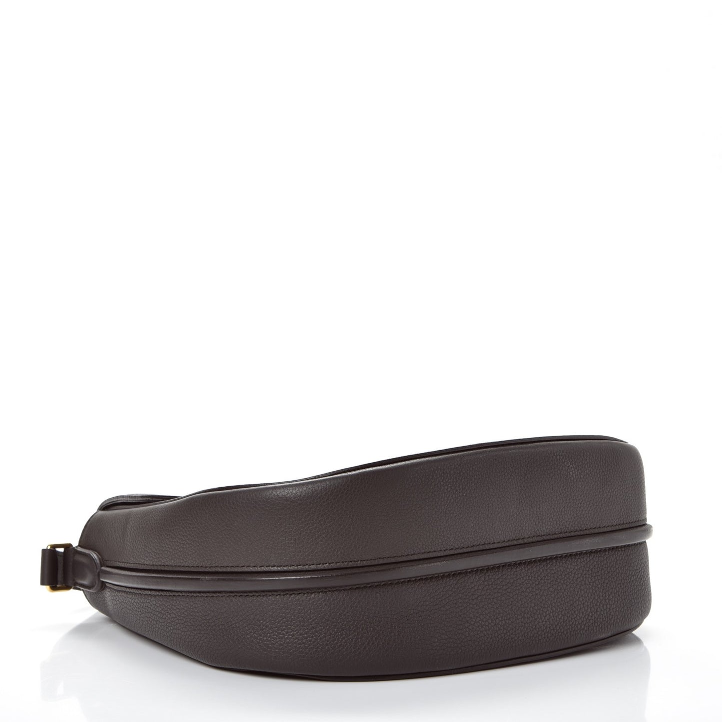 Grained Calfskin Medium Trotteur Dark Taupe