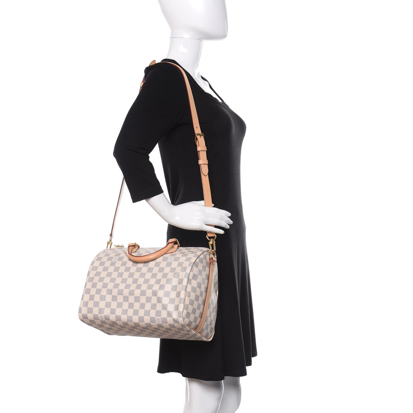 Damier Azur Speedy Bandouliere 30