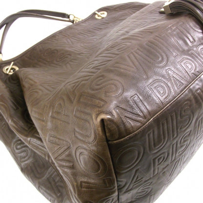 Louis Vuitton Monogram Paris Souple Whisper GM Chocolate 5 of 9