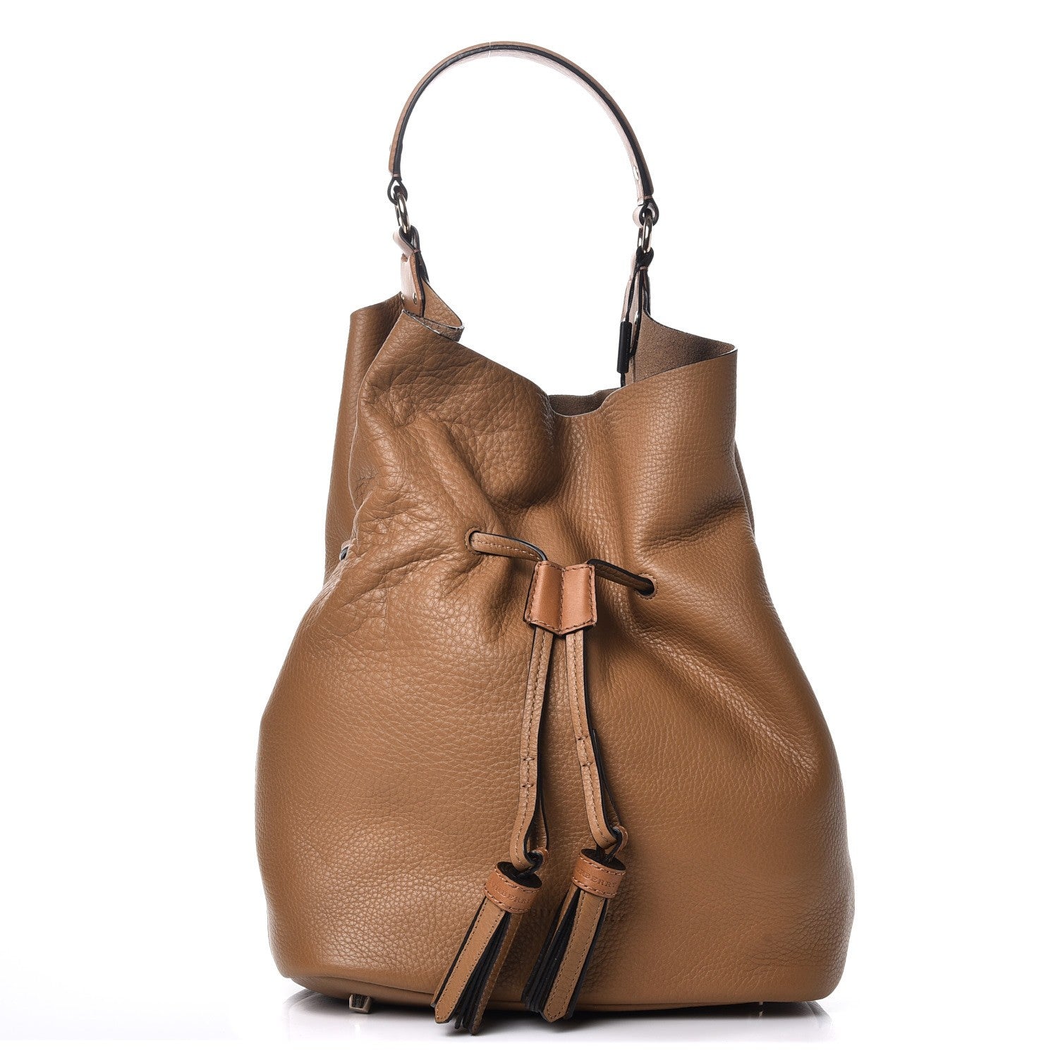 Burberry Grainy Calfskin Large Ashby Hobo Sand 1 of 10