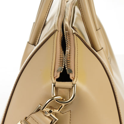 Givenchy Shiny Lord Calfskin Medium Antigona Dark Beige 8 of 12
