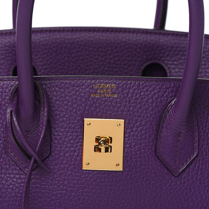 Hermes Togo Birkin 30 Ultraviolet 18 of 33