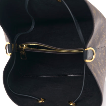 Louis Vuitton Monogram Neonoe MM Black 5 of 8