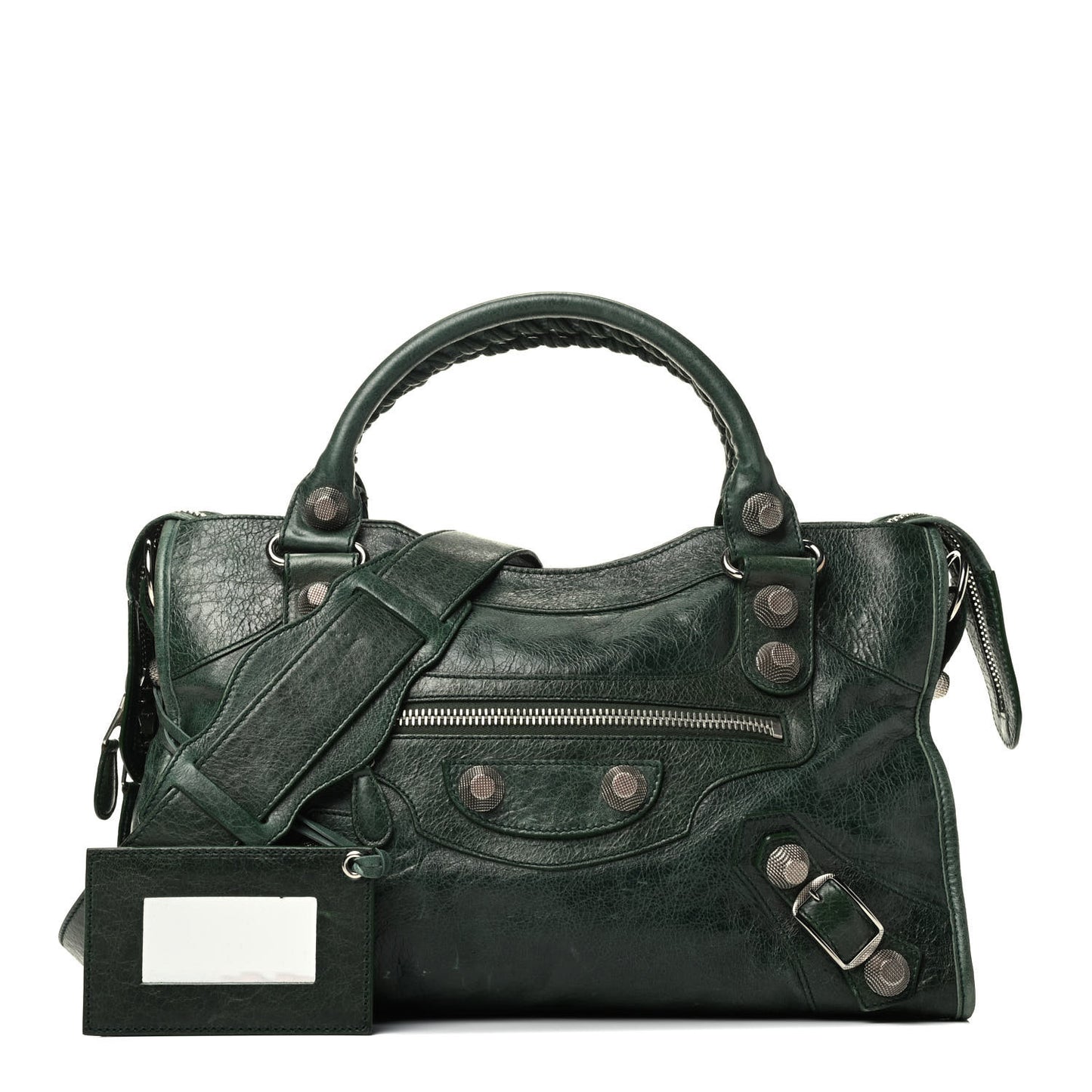 Agneau Giant 21 Silver Hardware City Evergreen