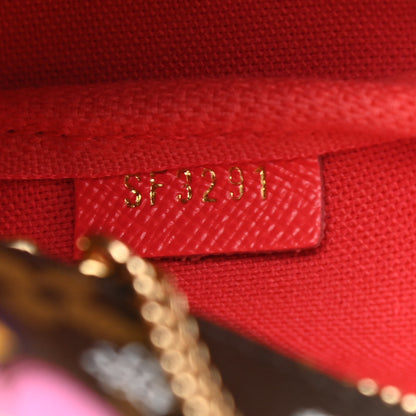 Louis Vuitton Monogram 2021 Christmas Animation London Mini Pochette Accessories Red 7 of 7