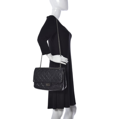 Chanel Aged Calfskin Quilted 2.55 Reissue 227 Flap Black 2 of 9