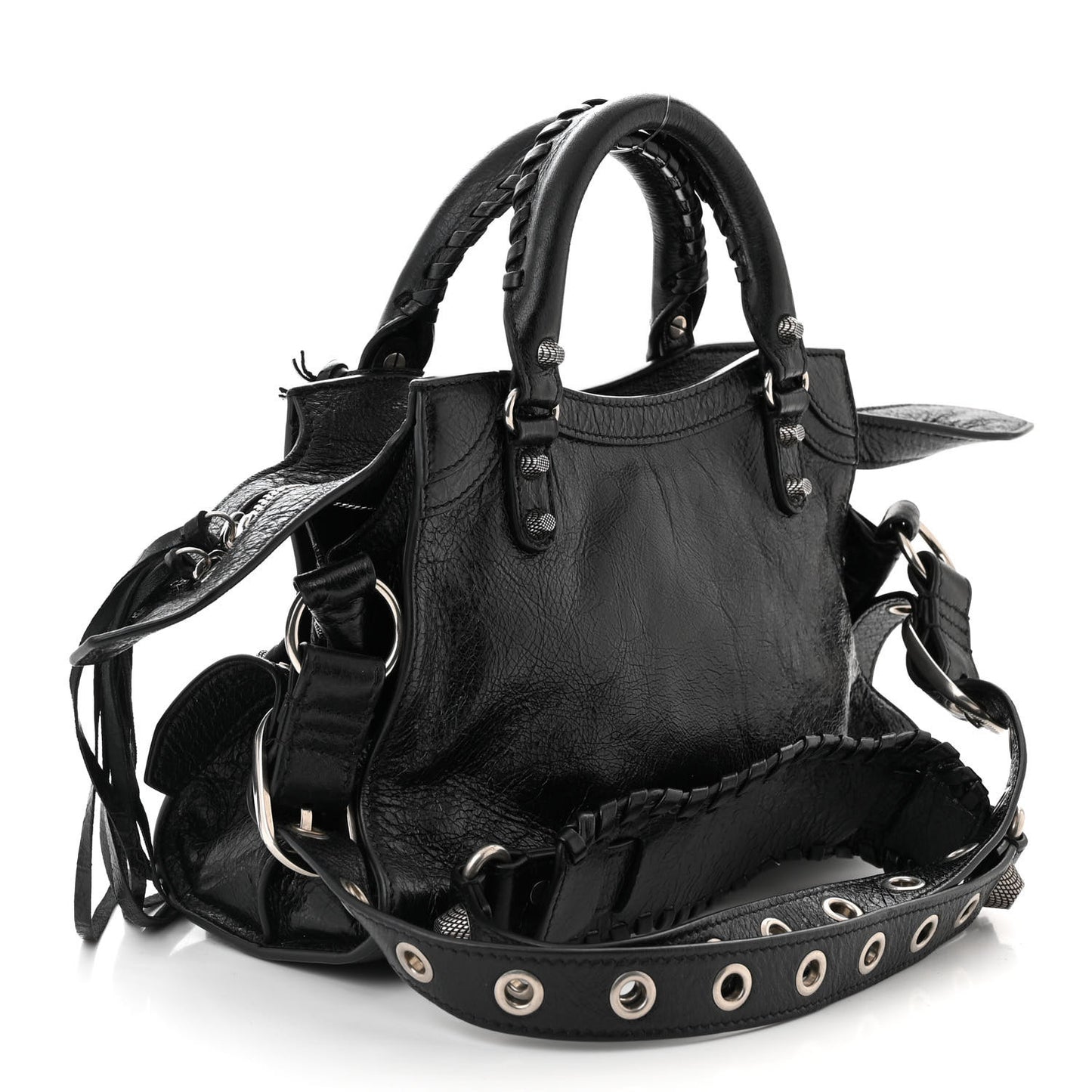 Agneau Arena Neo Cagole Handbag XS Black