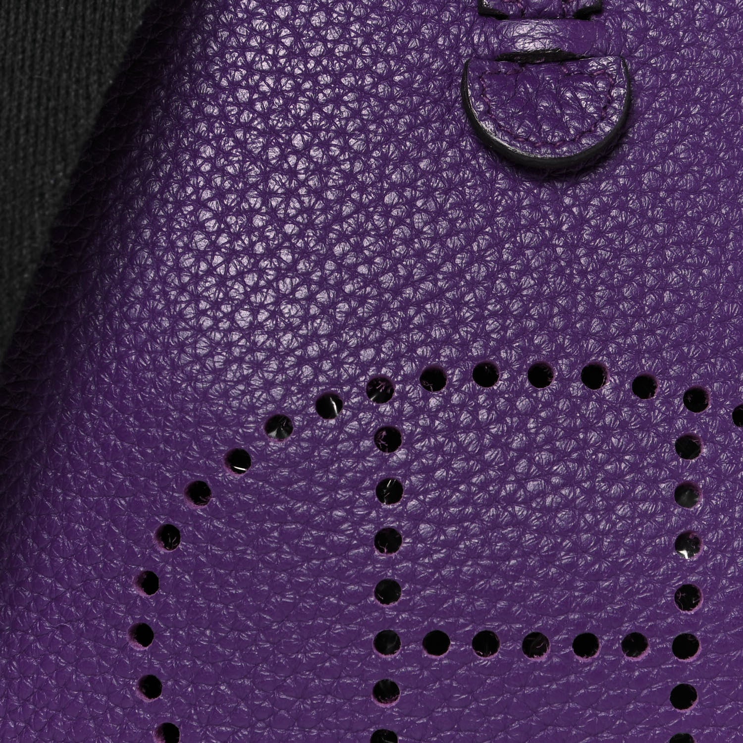 Hermes Taurillon Clemence Amazone Evelyne TPM Ultraviolet 8 of 12