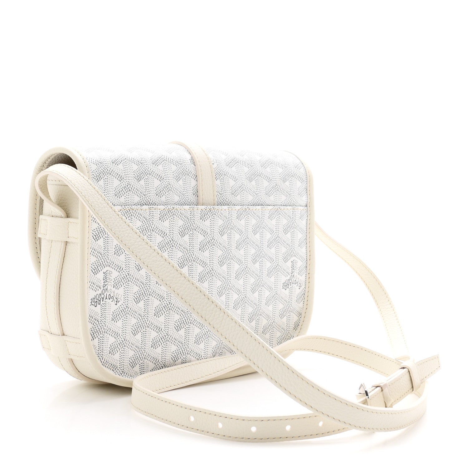 Goyard Goyardine Belvedere II PM Messenger Bag White 3 of 9
