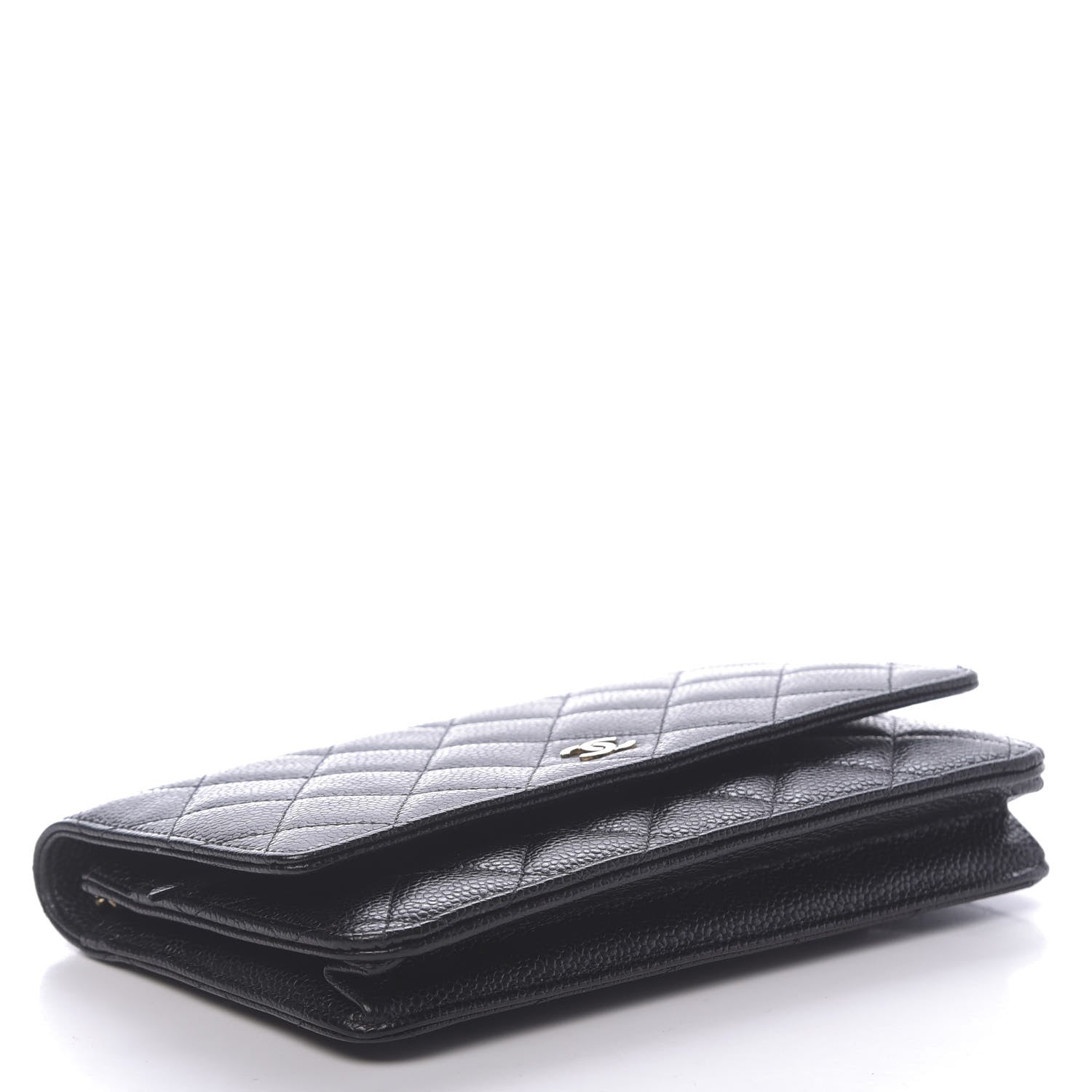 Chanel Caviar Quilted Wallet On Chain WOC Black 4 of 11