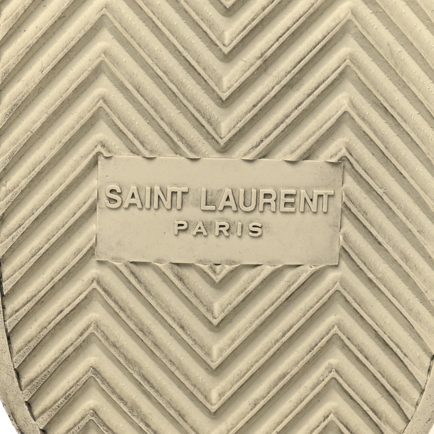 Saint Laurent Calfskin High Top Sneakers 44 White 7 of 10