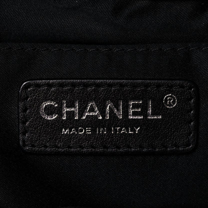 Chanel Calfskin Quilted Large Chic and Soft Shopping Tote Black 6 of 12