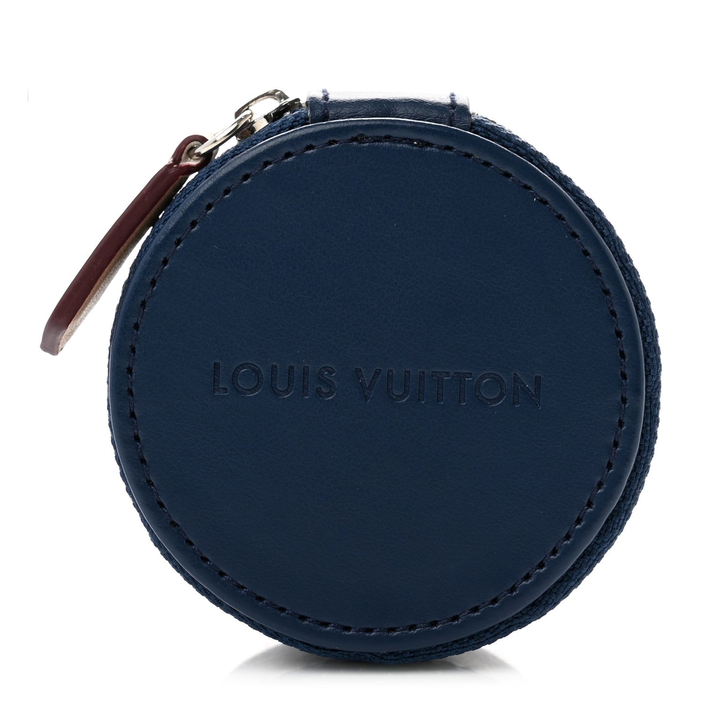 Acetate Monogram Escale Horizon Wireless Earphones Case Blue
