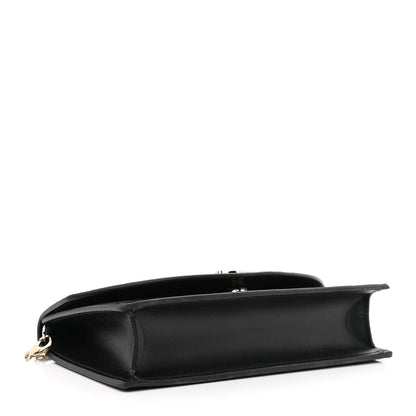 Christian Louboutin Suede Loubi54 Crossbody Clutch Black 4 of 9
