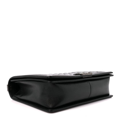 Chanel Caviar Quilted Large Boy Flap Black 4 of 11