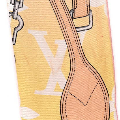 Louis Vuitton Silk Monogram Gradient By The Pool Bandeau Pink 10 of 10
