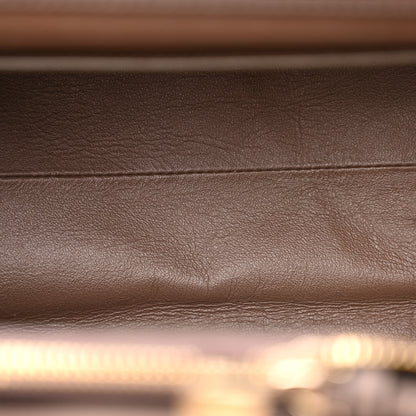 Salvatore Ferragamo Calfskin Studio Bag Caraway Seed 13 of 13