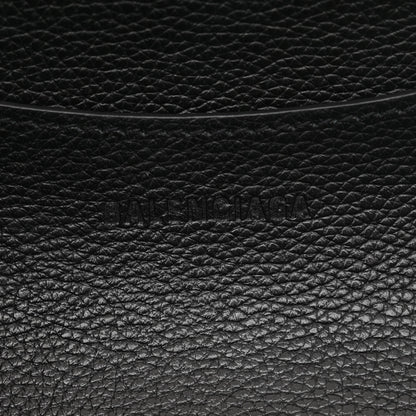 Balenciaga Grained Calfskin Neo Classic Black Hardware Large Top Handle Bag Black 7 of 12