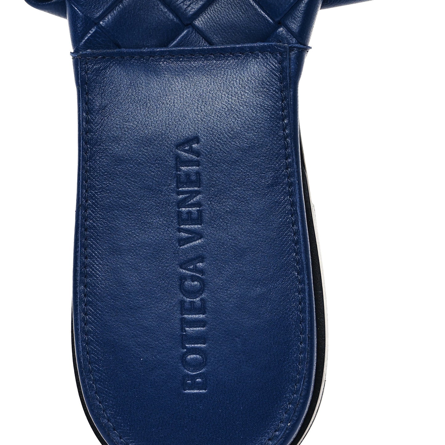 Nappa Maxi Intrecciato Lido Flat Sandals 36 Cruise