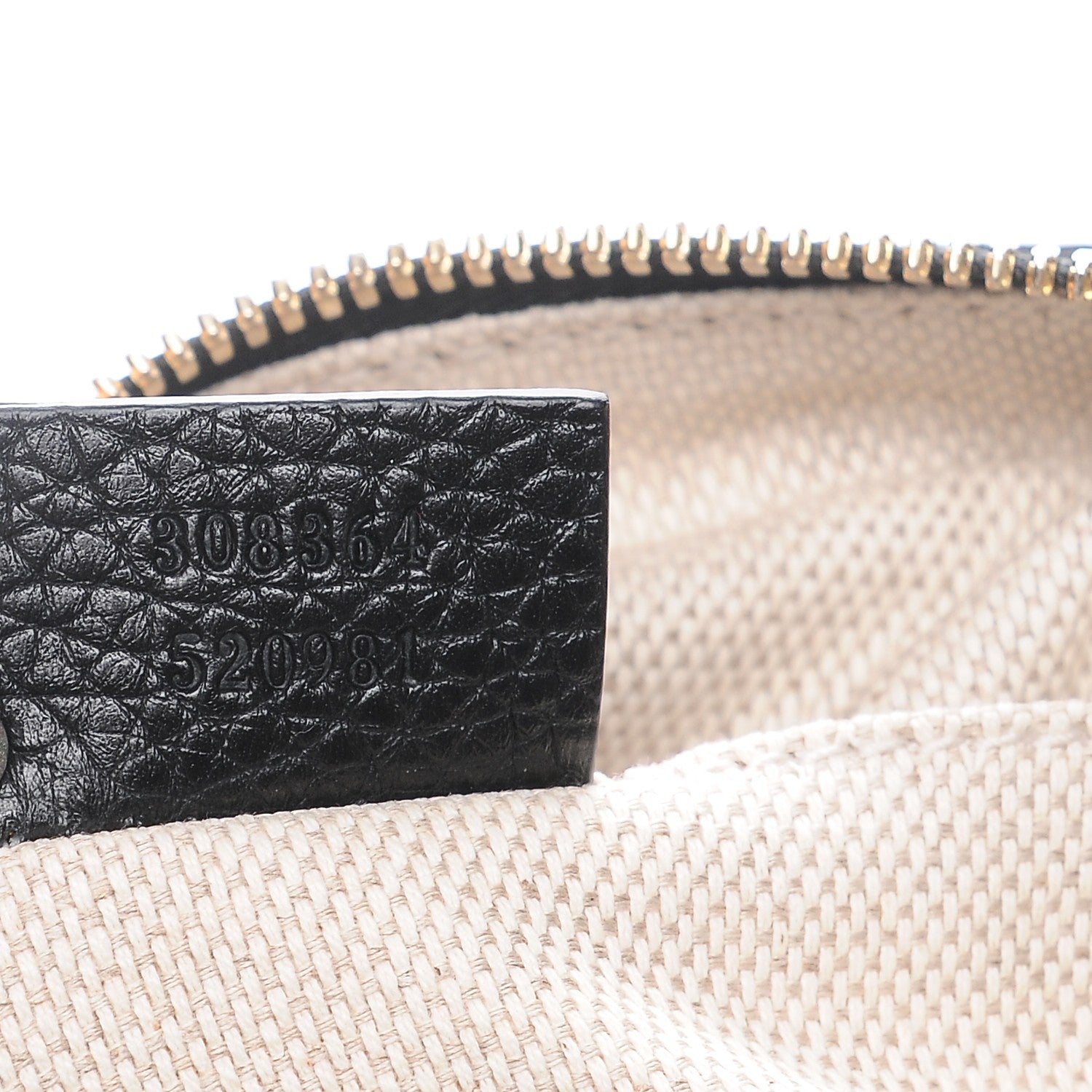 Gucci Pebbled Calfskin Small Soho Disco Bag Black 7 of 7