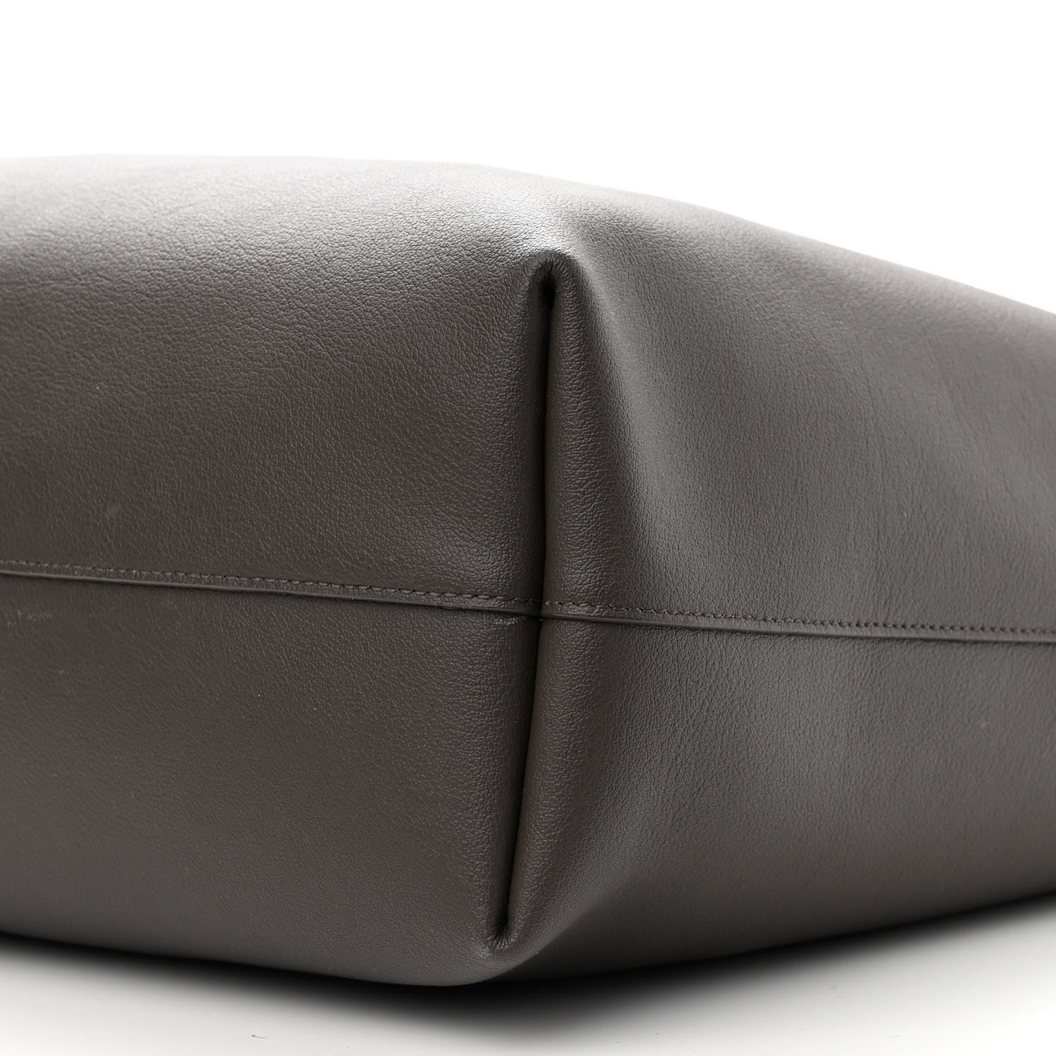 Saint Laurent Calfskin Large Shopping Tote Fog 10 of 15