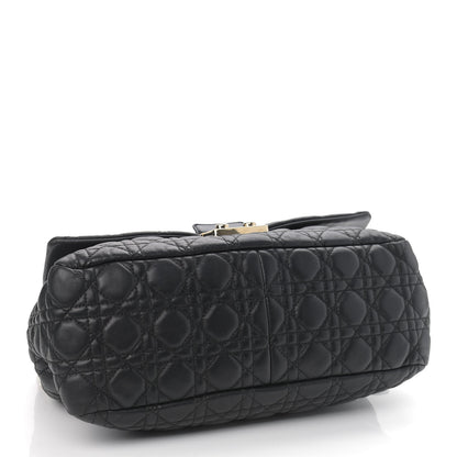 Christian Dior Lambskin Cannage Large New Lock Flap Black 3 of 9