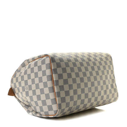 Louis Vuitton Damier Azur Speedy 30 4 of 10