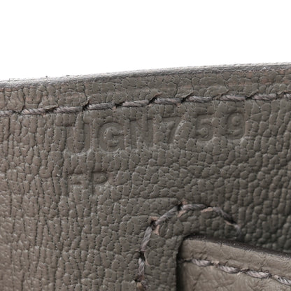Hermes Togo Kelly Retourne 28 Gris Meyer 7 of 11