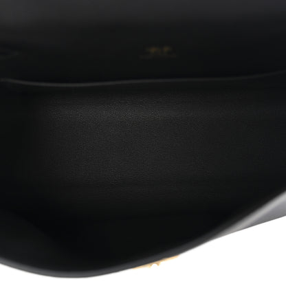 Hermes Swift Kelly Pochette Clutch Black 5 of 11