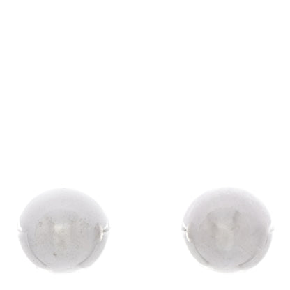 Tiffany Sterling Silver 10mm HardWear Ball Earrings 1 of 5