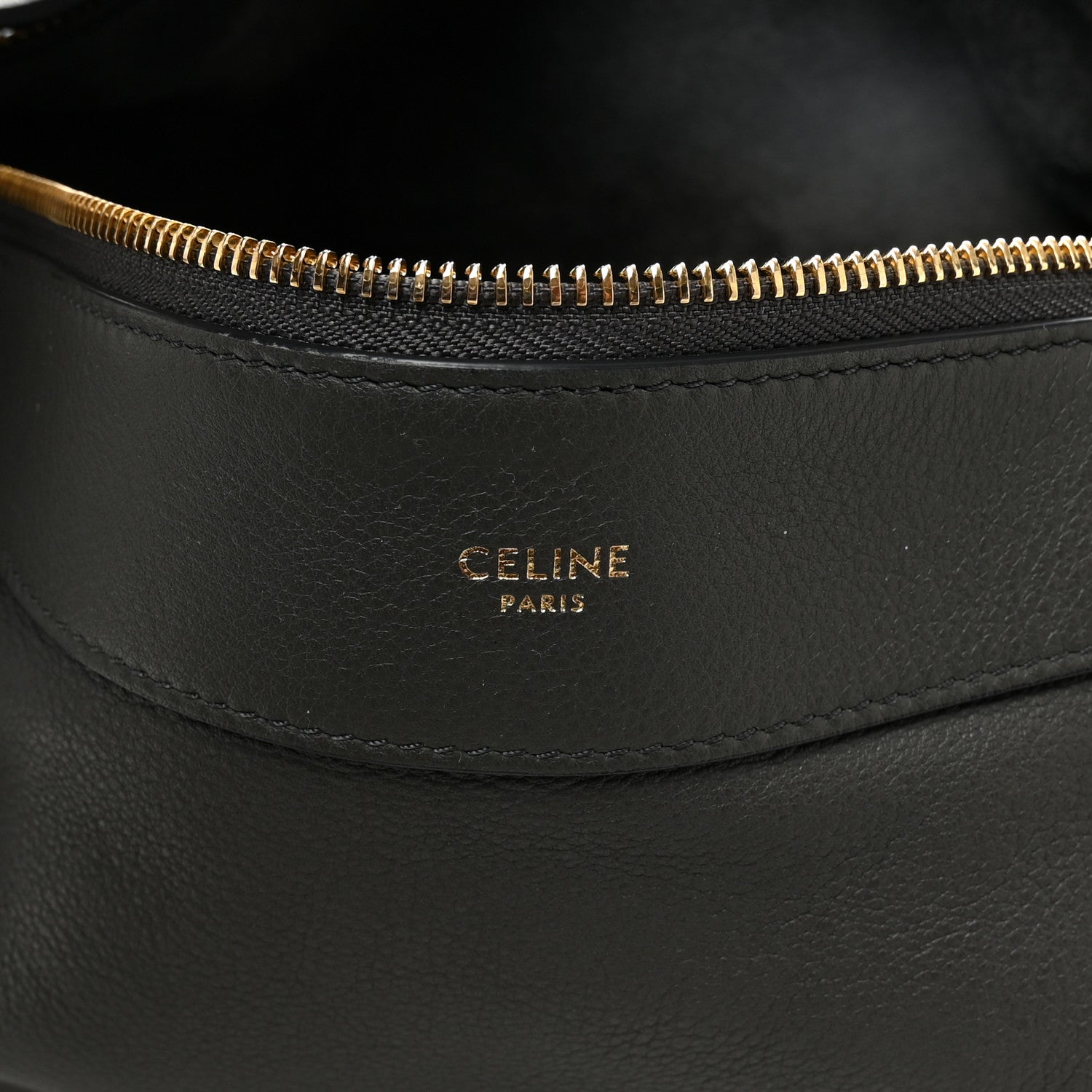 Celine Supple Calfskin Medium Romy Shoulder Bag Grey 6 of 9