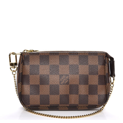 Louis Vuitton Damier Ebene Mini Pochette Accessories 1 of 7