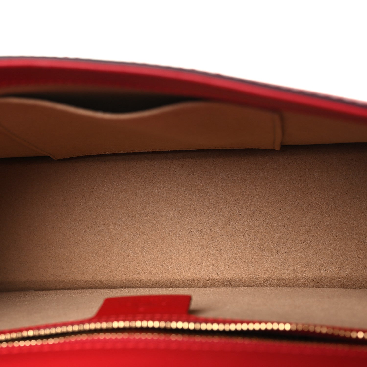 Gucci Calfskin Small Sylvie Shoulder Bag Hibiscus Red 5 of 11