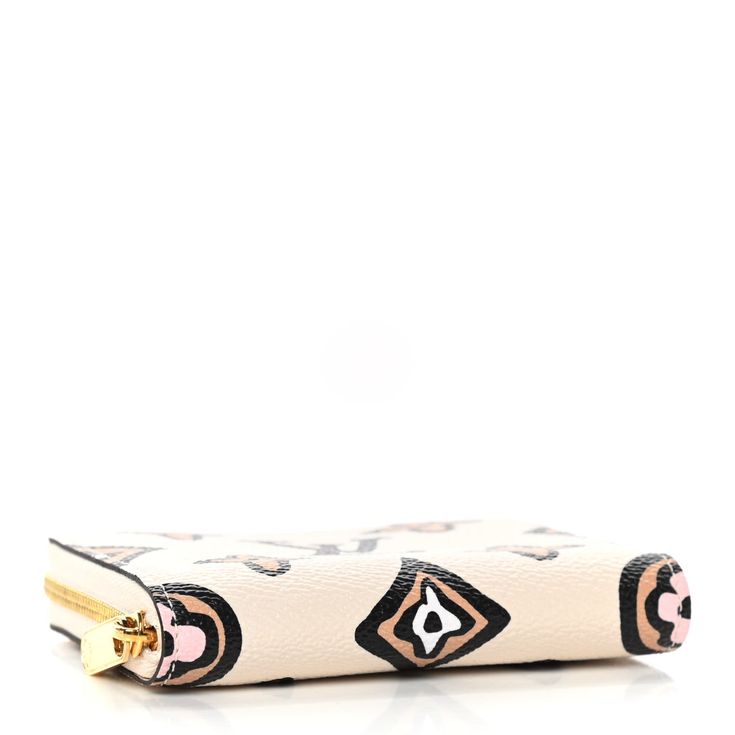 Monogram Giant Wild At Heart Zippy Coin Purse Creme