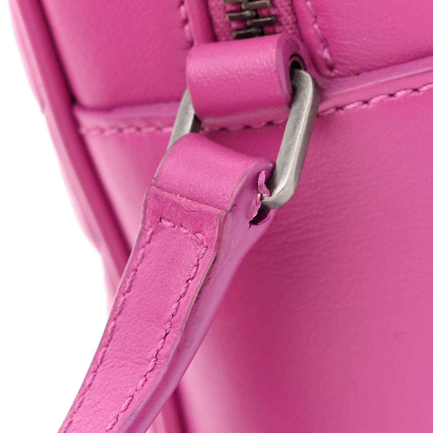 Calfskin Matelasse Monogram Lou Camera Bag Electric Fuchsia