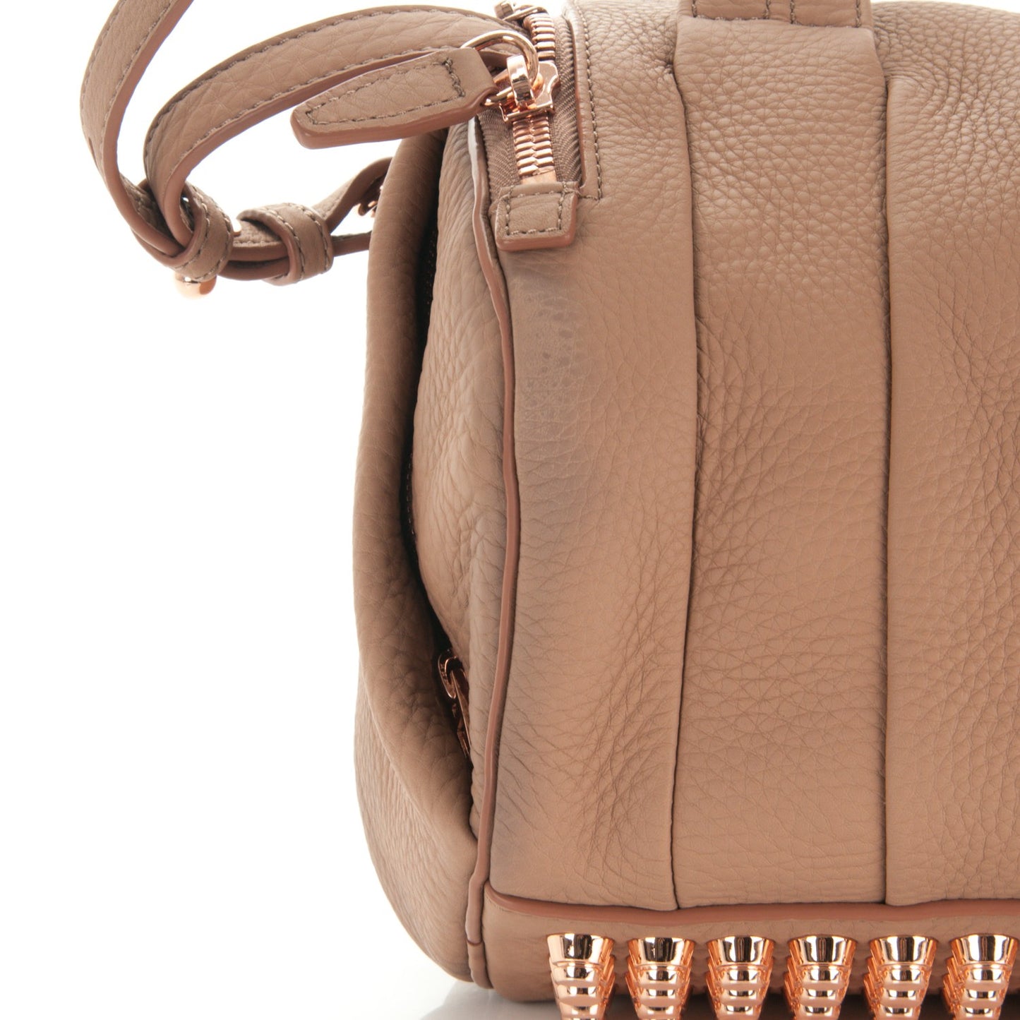 Pebbled Matte Lambskin Rockie Truffle