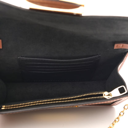 Louis Vuitton Reverse Monogram Dauphine Chain Wallet 4 of 9
