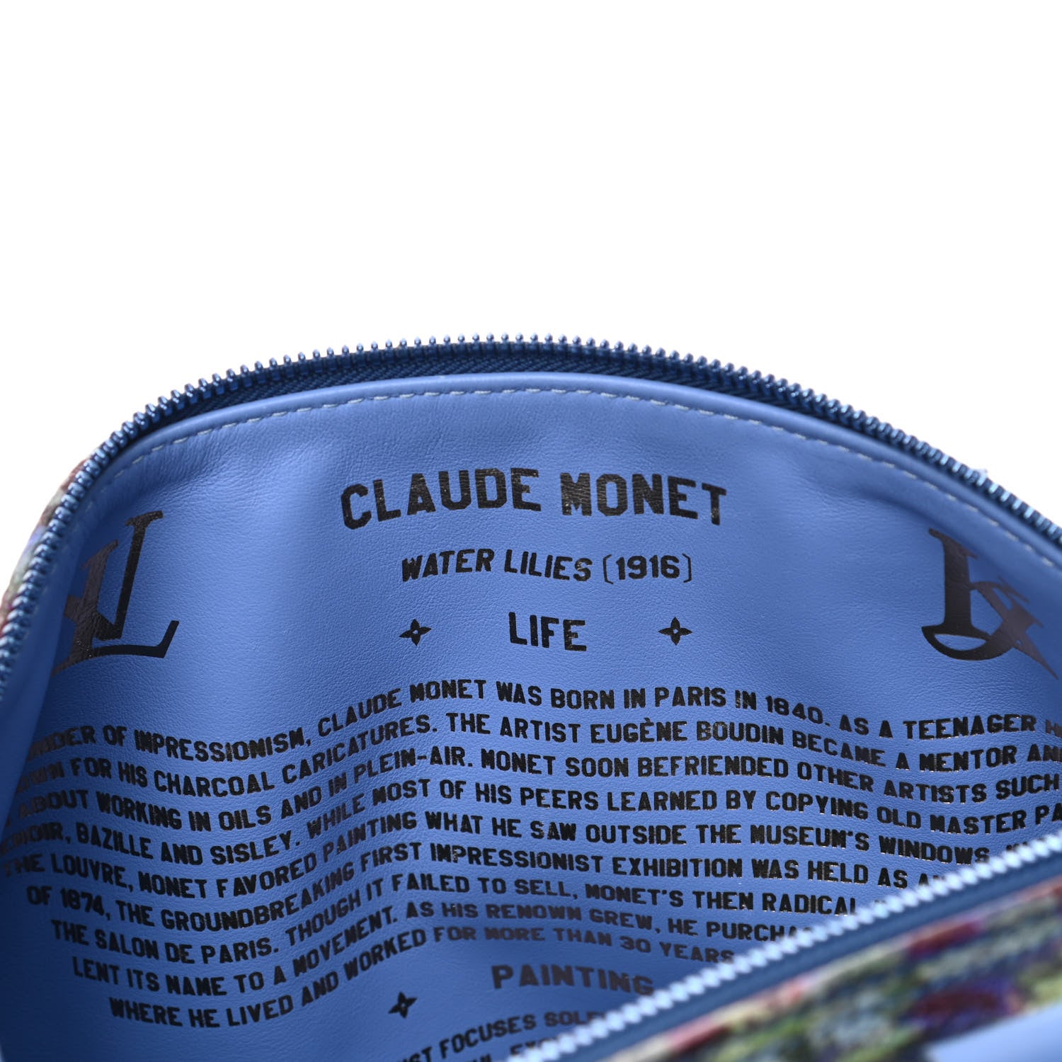Louis Vuitton Masters Monet Speedy 30 9 of 14