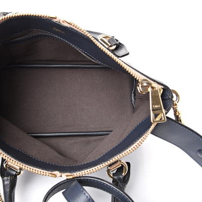 Chloe Smooth Calfskin Mini Baylee Tote Street Blue Navy 4 of 11
