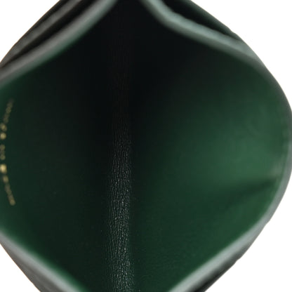 Chanel Calfskin Crocodile Embossed Crococo Card Holder Emerald 5 of 8