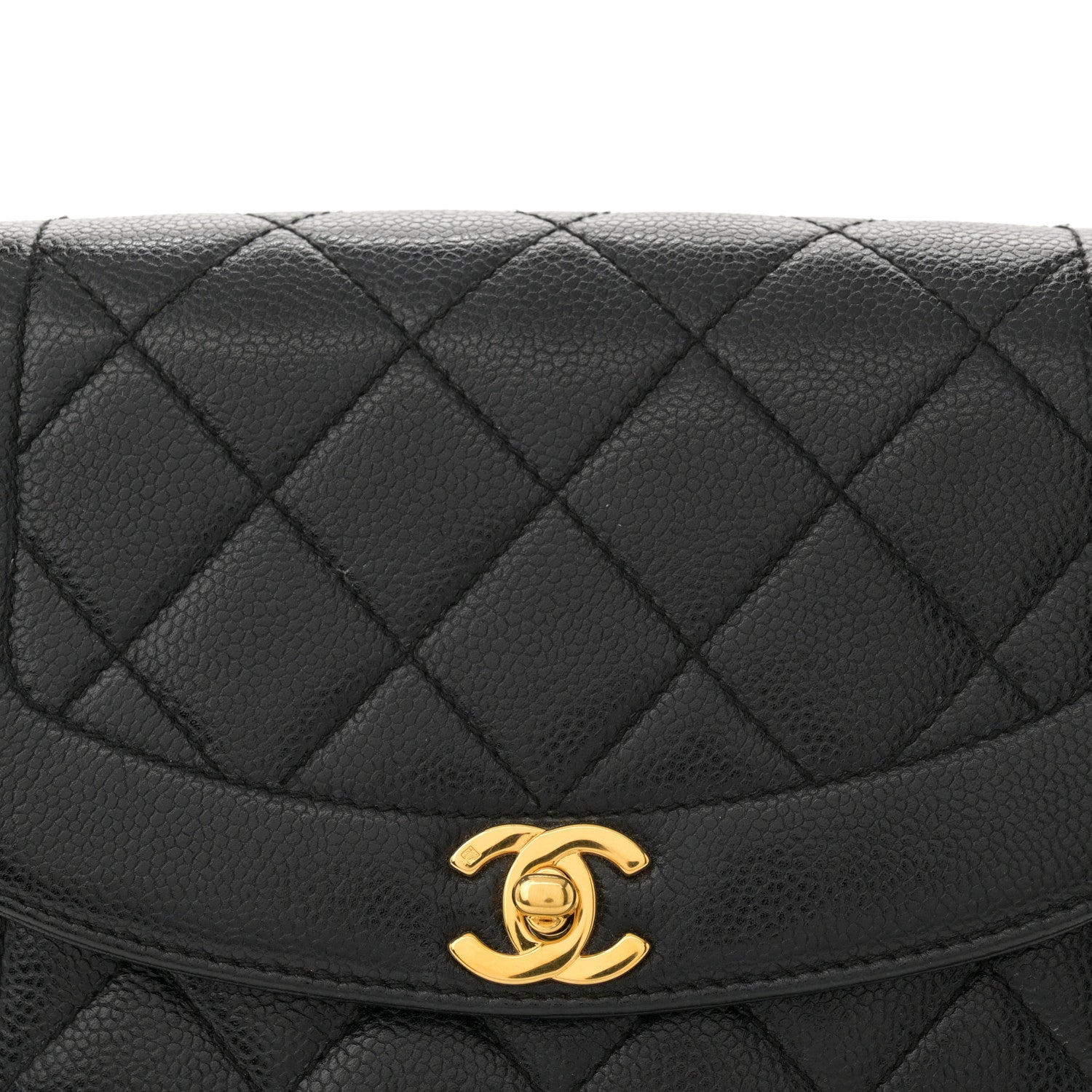 Chanel Caviar Quilted Flap Shoulder Bag Black 8 of 10