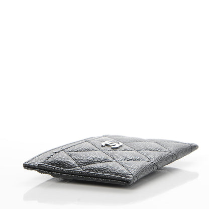 Chanel Caviar Quilted Card Holder Black 4 of 9