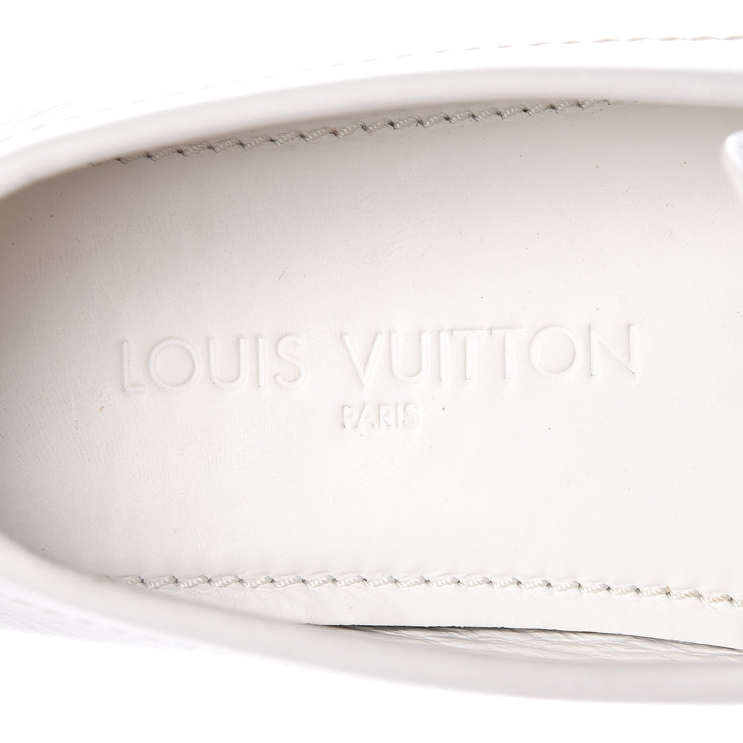 Calfskin Mens Monte Carlo Moccasin Loafers 6 White