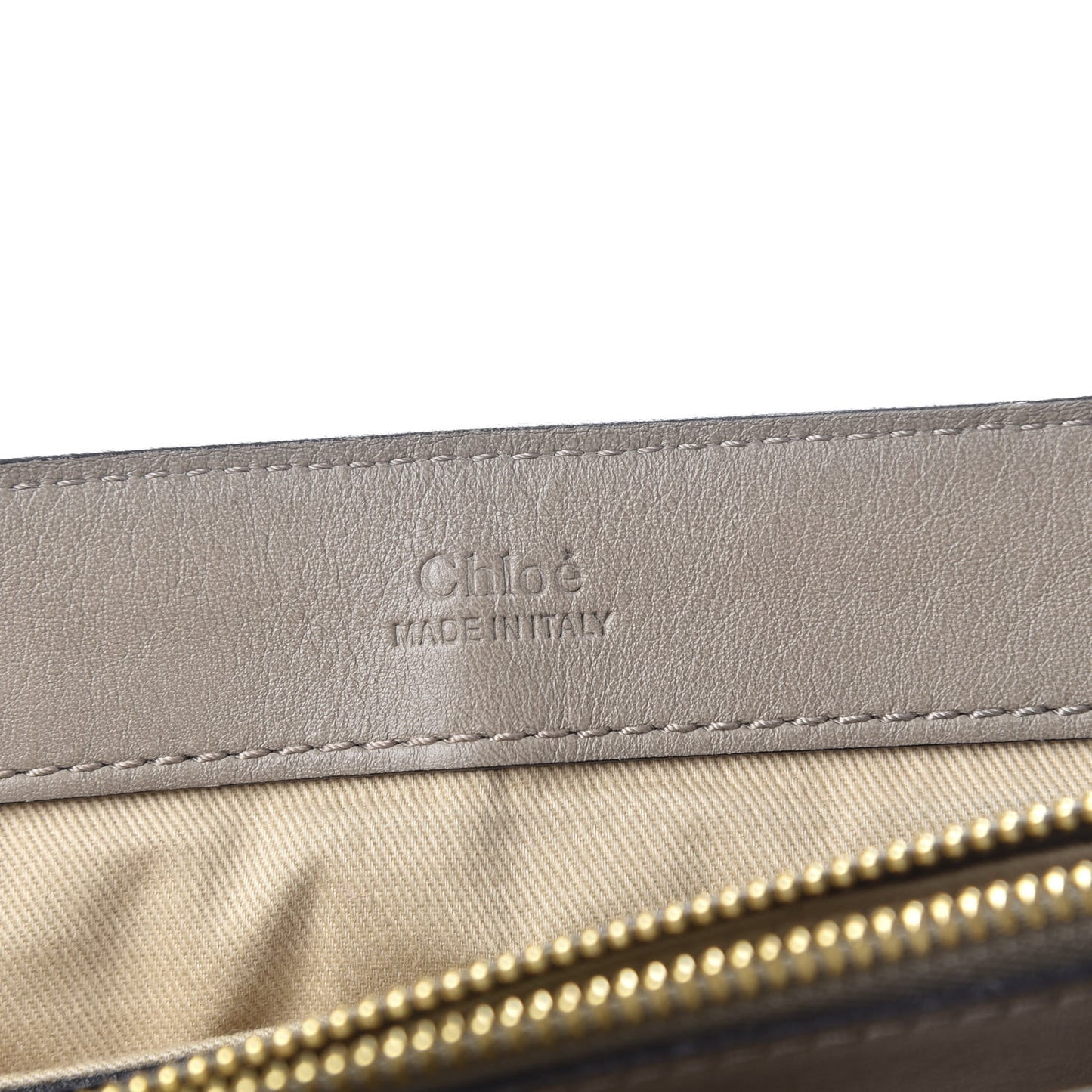 Calfskin Small Faye Day Shoulder Bag Motty Grey