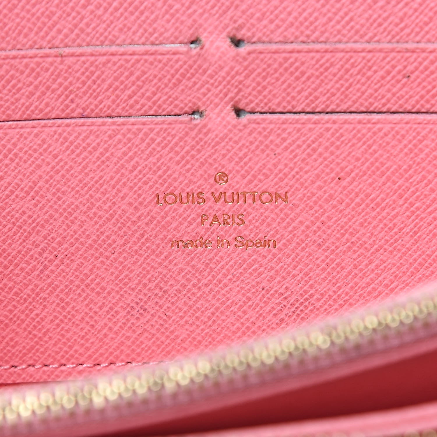 Louis Vuitton Monogram Illustre Zippy Wallet Rose 6 of 16